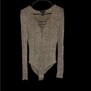 Grey bodysuit